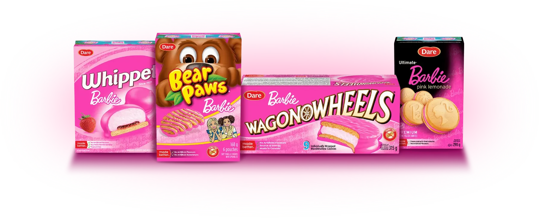 Barbie Snacks from Dare