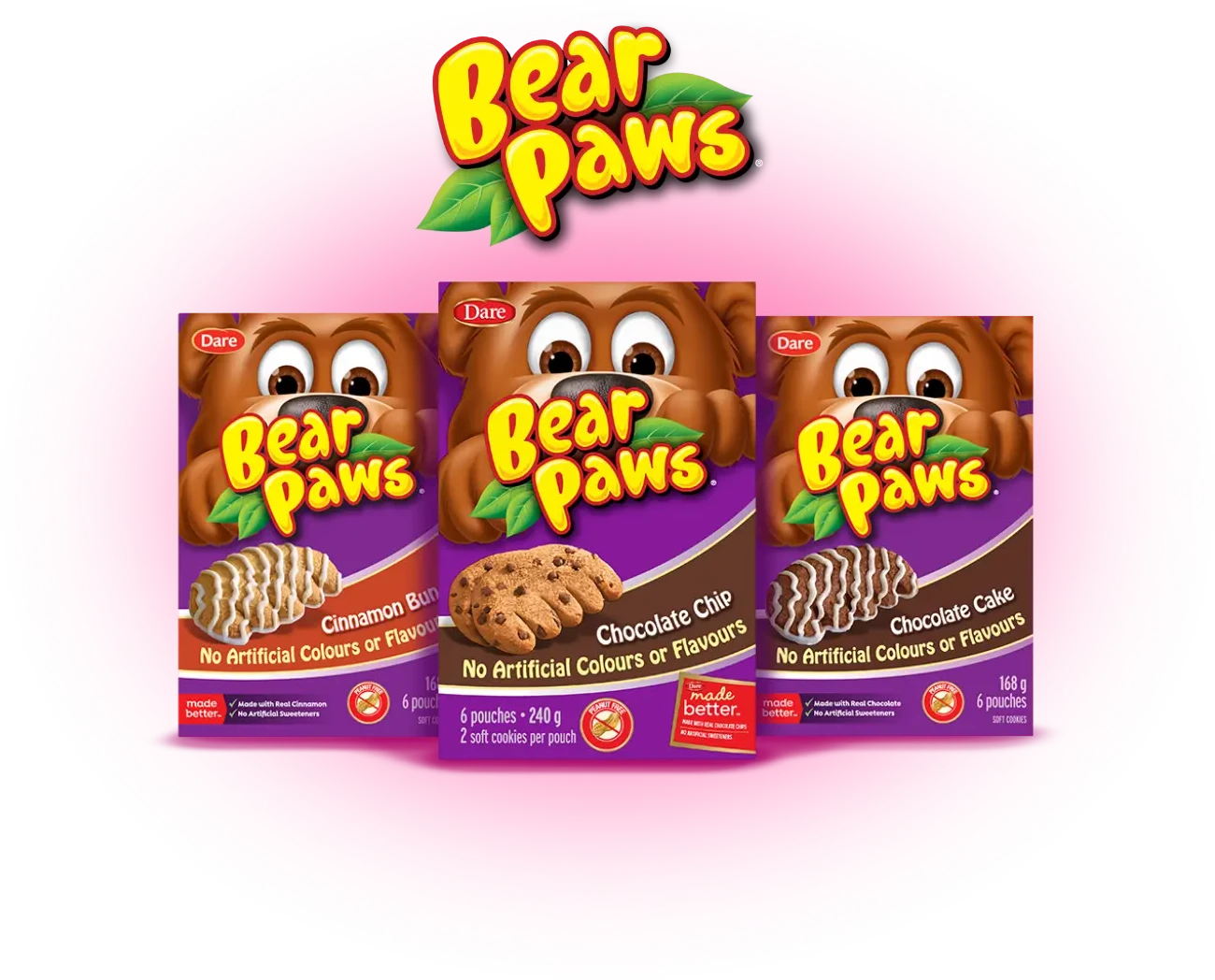 Dare Bear Paws products